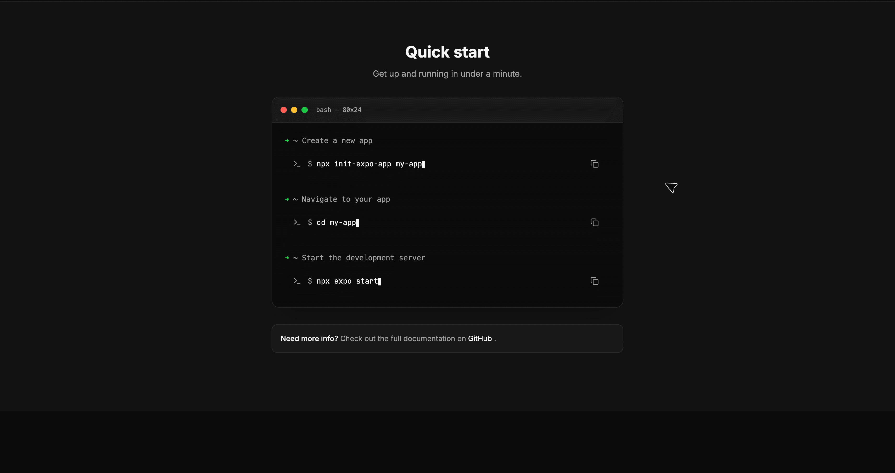 Init Expo App screenshot 3