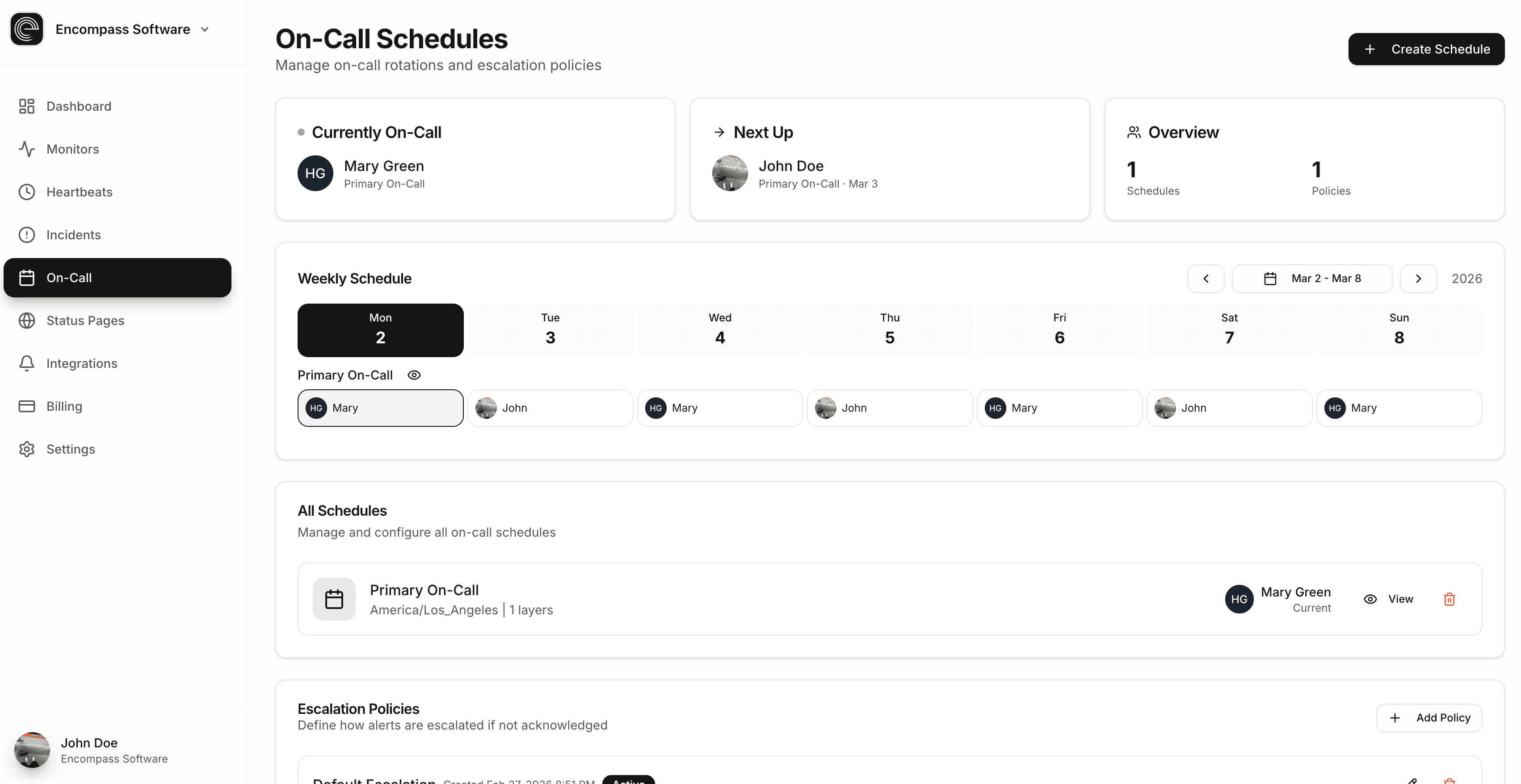 Encompass screenshot 3
