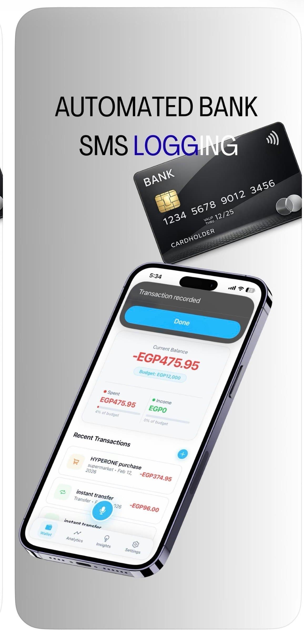 MoneyNotes — AI Voice Expense Tracker screenshot 4