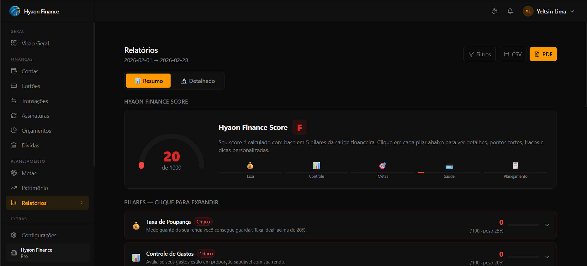 Hyaon Finance screenshot 2