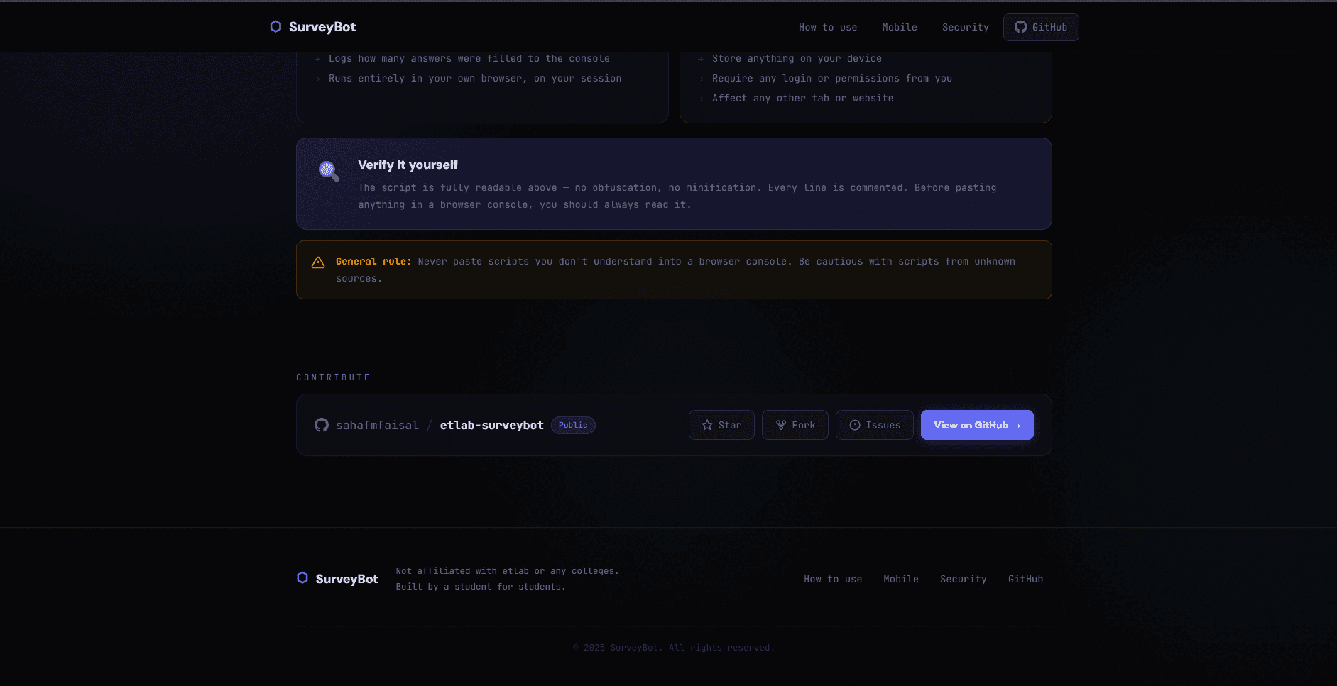 SurveyBot screenshot 6