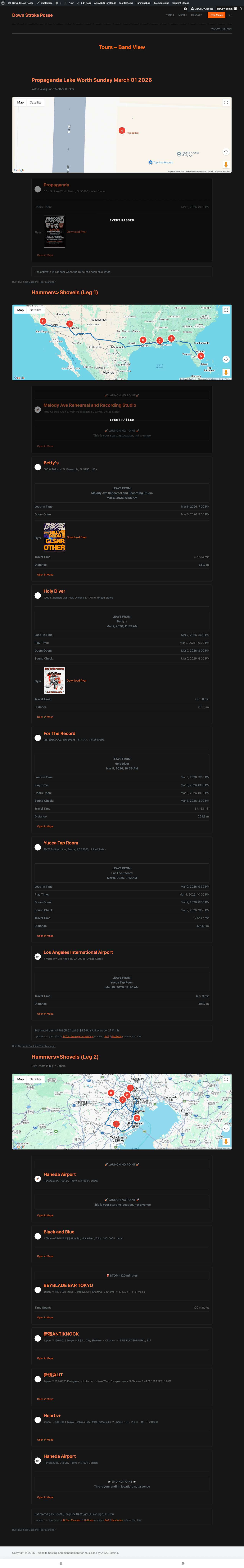 Indie Backline - Tour Manager screenshot 4