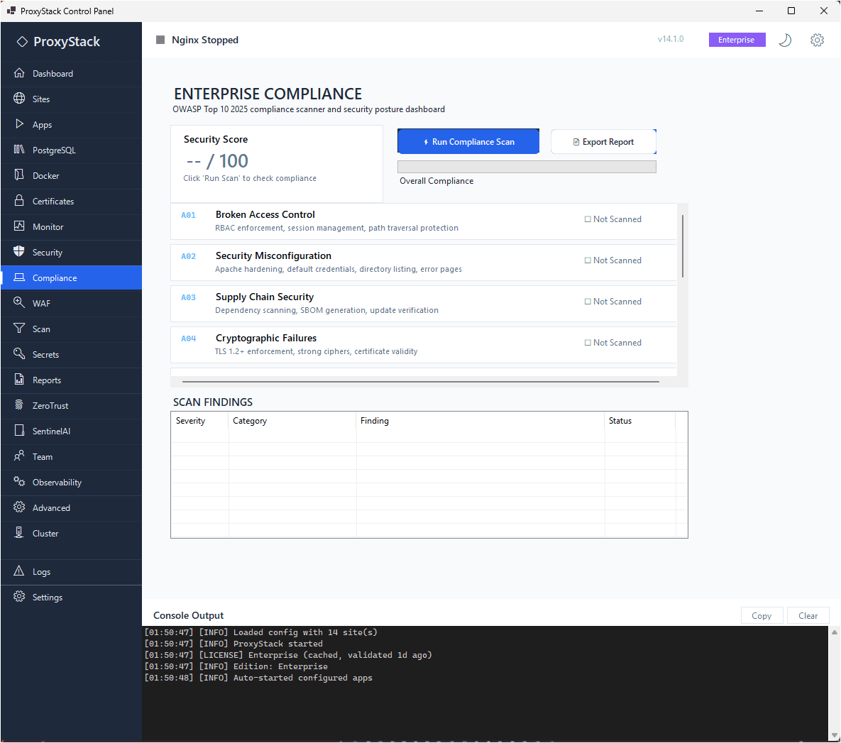 ProxyStack + SentinelAI screenshot 10