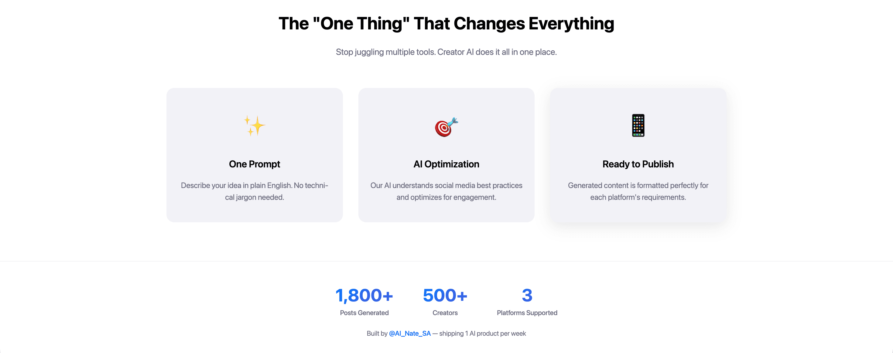 Creator AI screenshot 3
