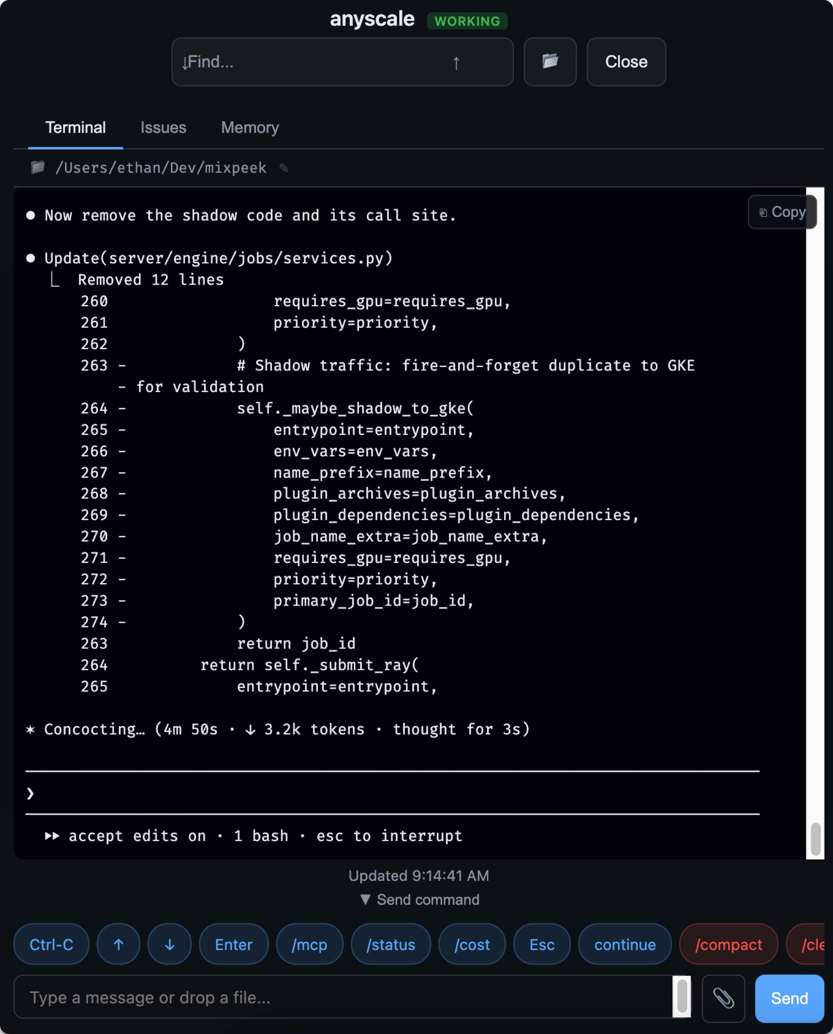 amux — Agent Multiplexer screenshot 5