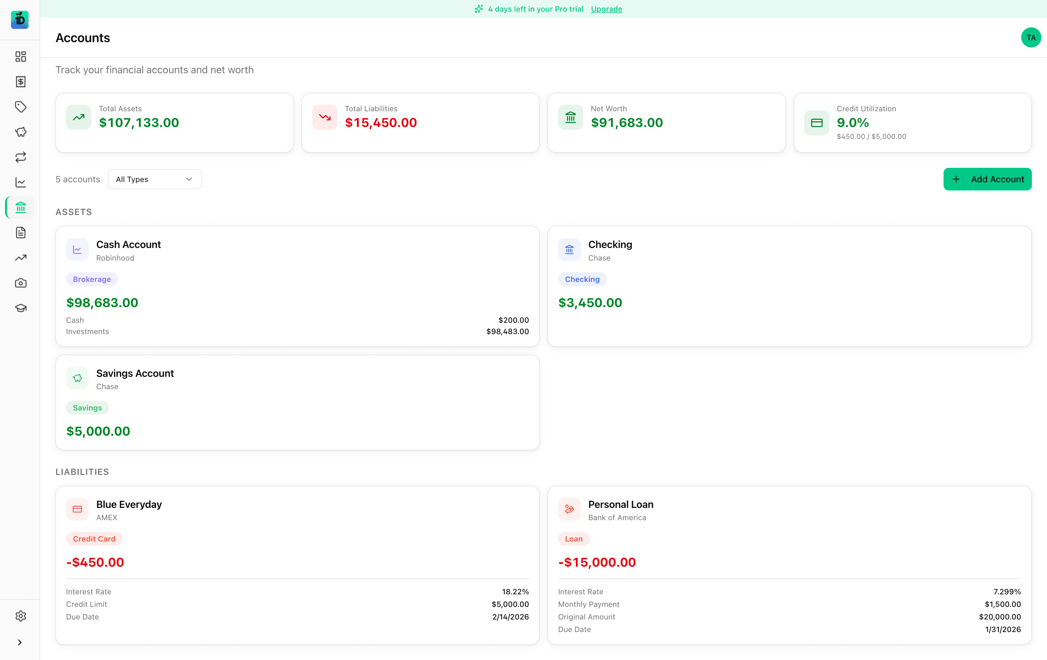 1Dash — Pocket Accountant screenshot 7