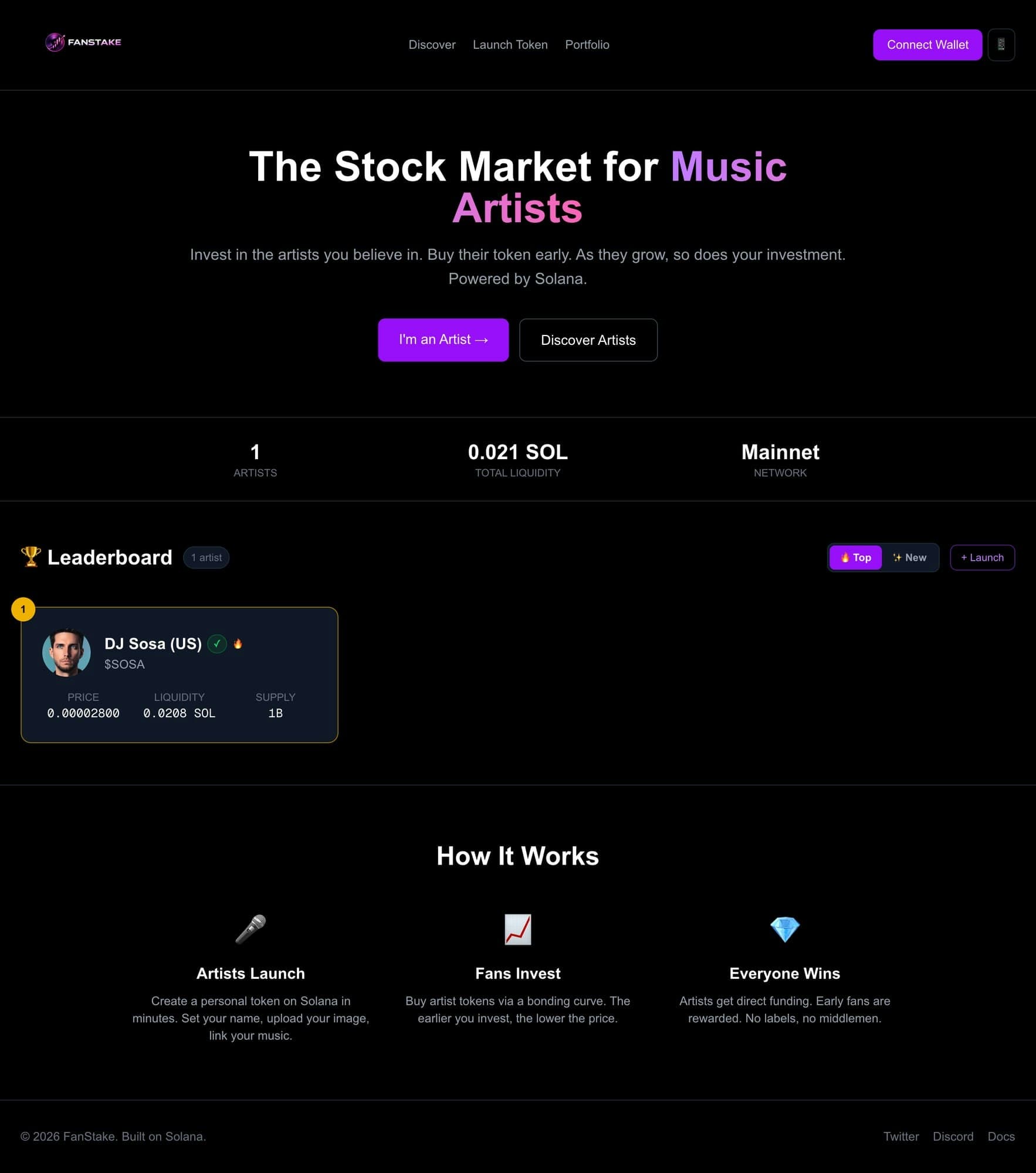 FanStake screenshot 2