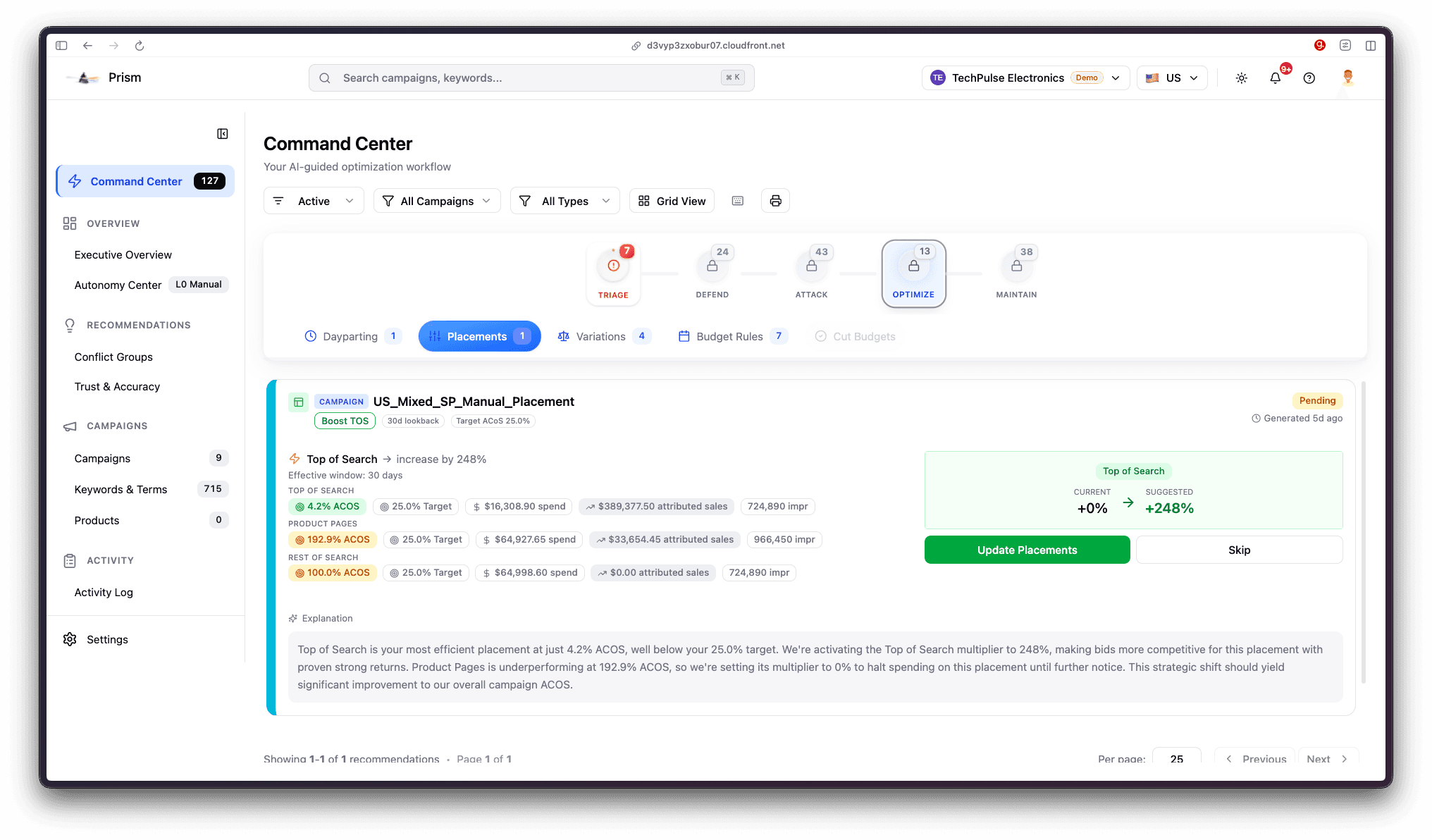 Prism by Calibrated Intelligence screenshot 3