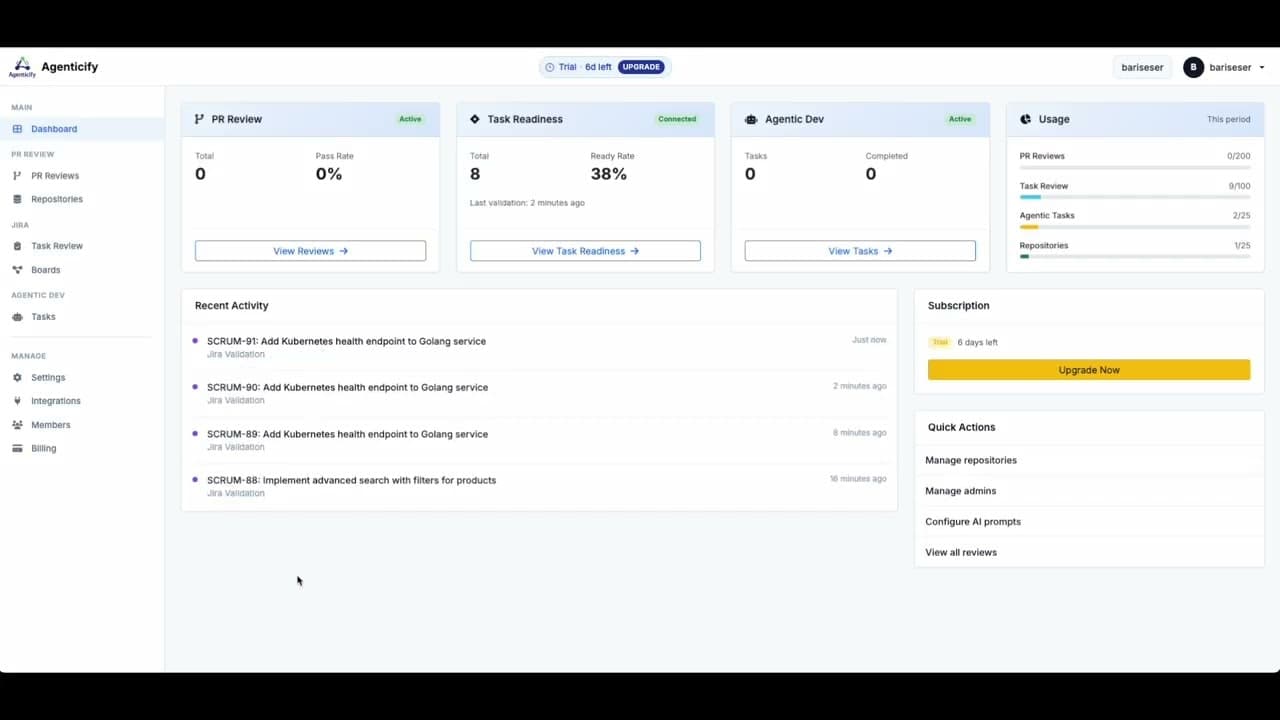 Agenticify screenshot 1