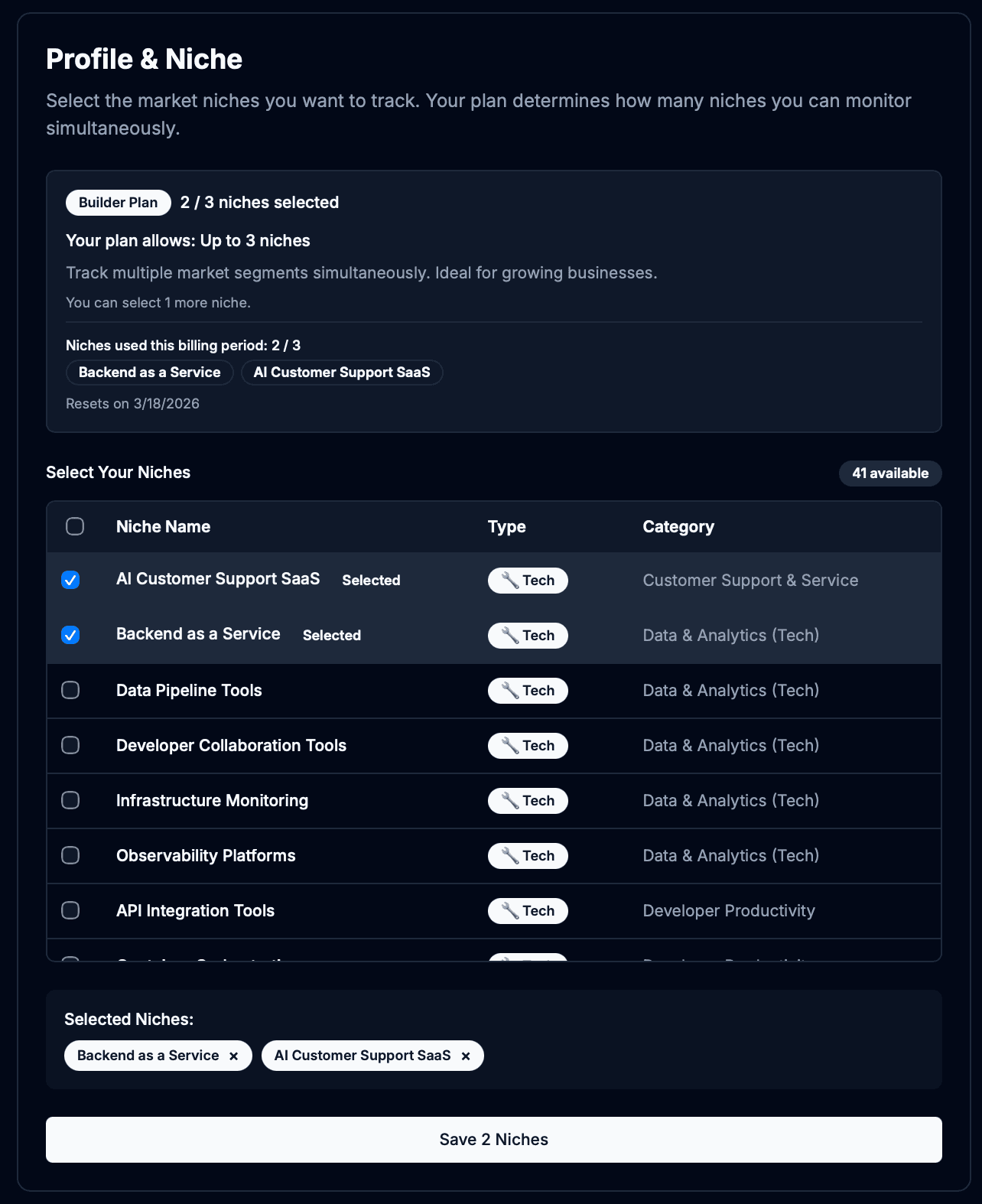 TrendZero–SaaS Trend Prediction Platform screenshot 9