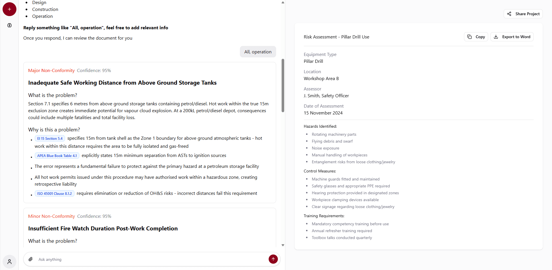 AI for Quality, Health, Safety, Enviro screenshot 2