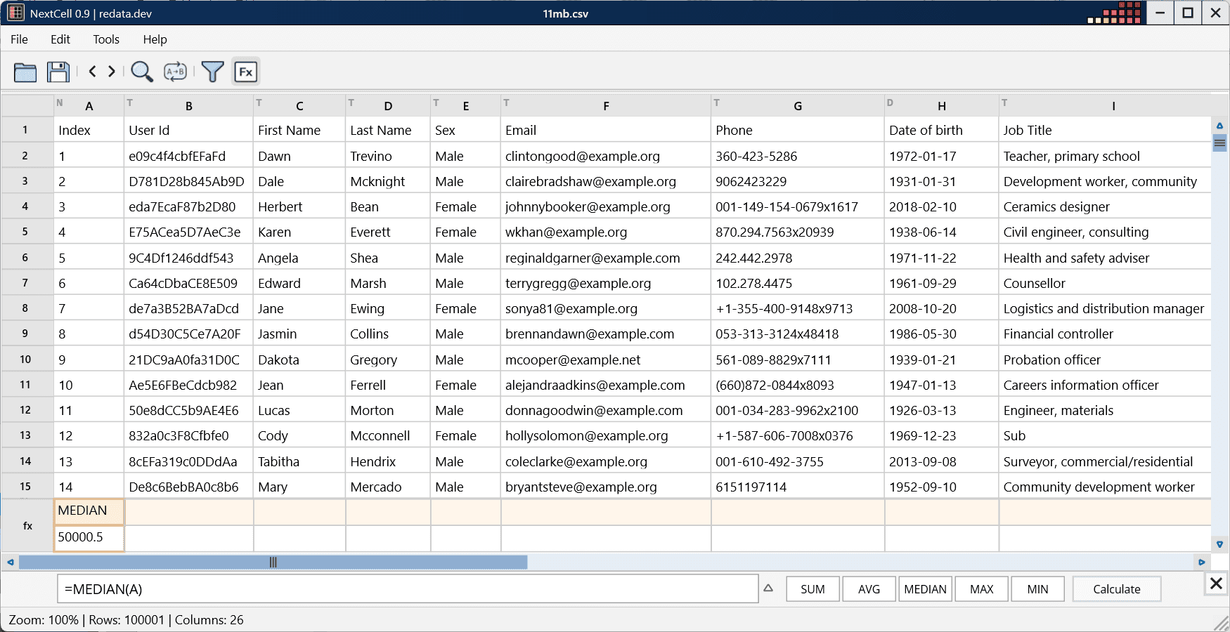 NextCell screenshot 2