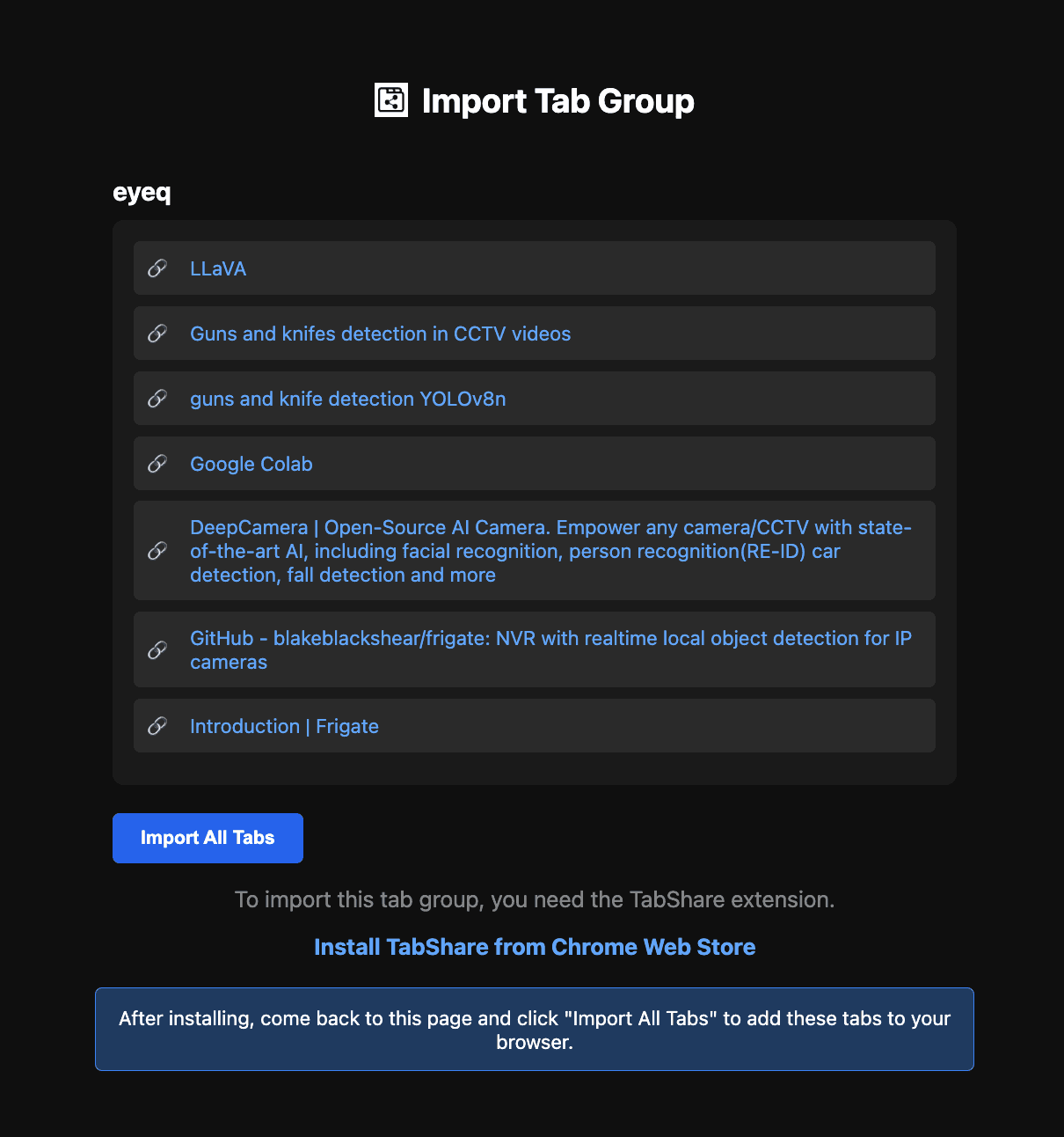 TabShare screenshot 3