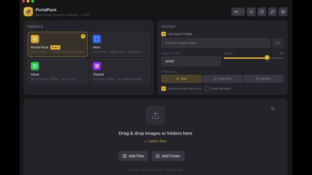 PortalPack screenshot 1