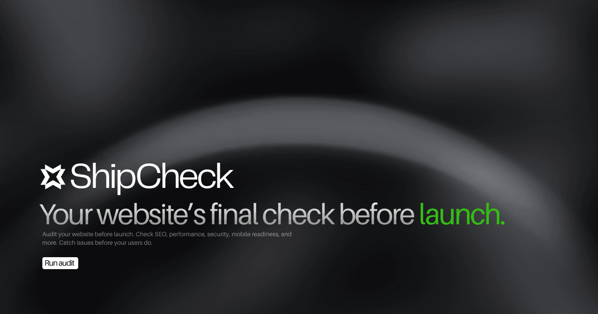 Shipcheck screenshot 2