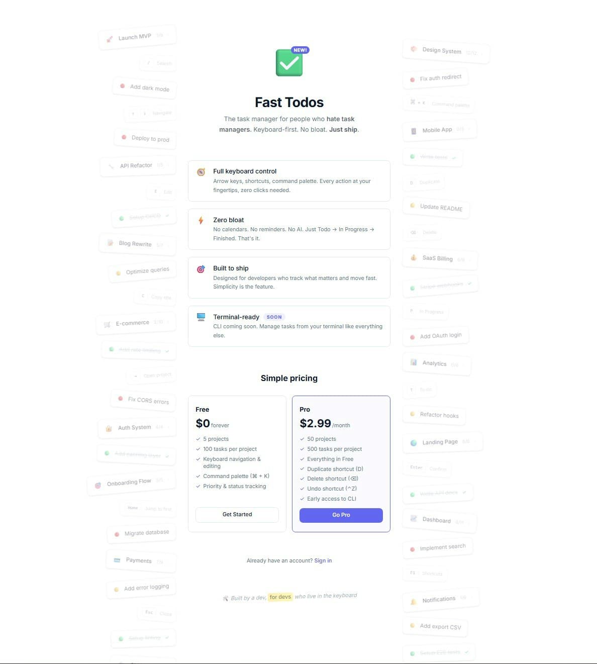 Fast Todos screenshot 2