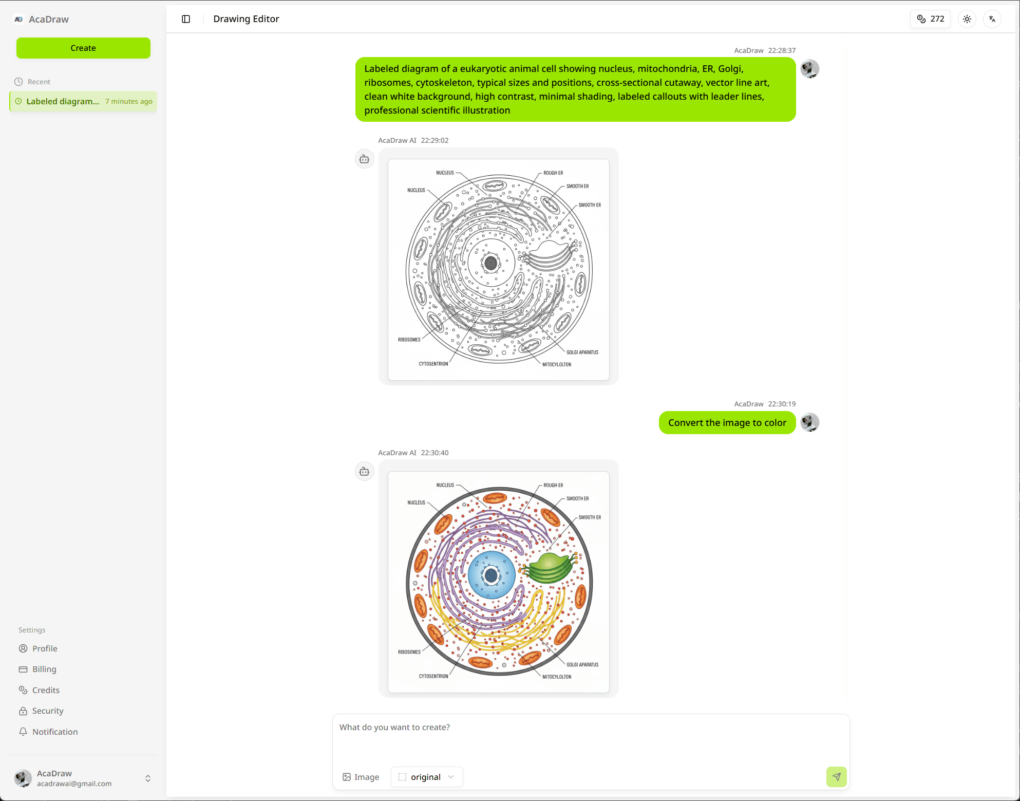 AcaDraw - AI Science Drawing Tool screenshot 4