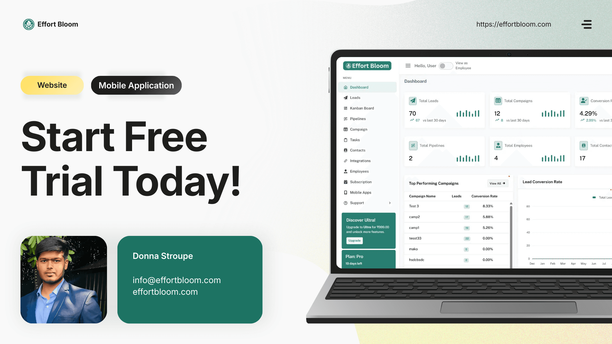 Effort Bloom screenshot 2