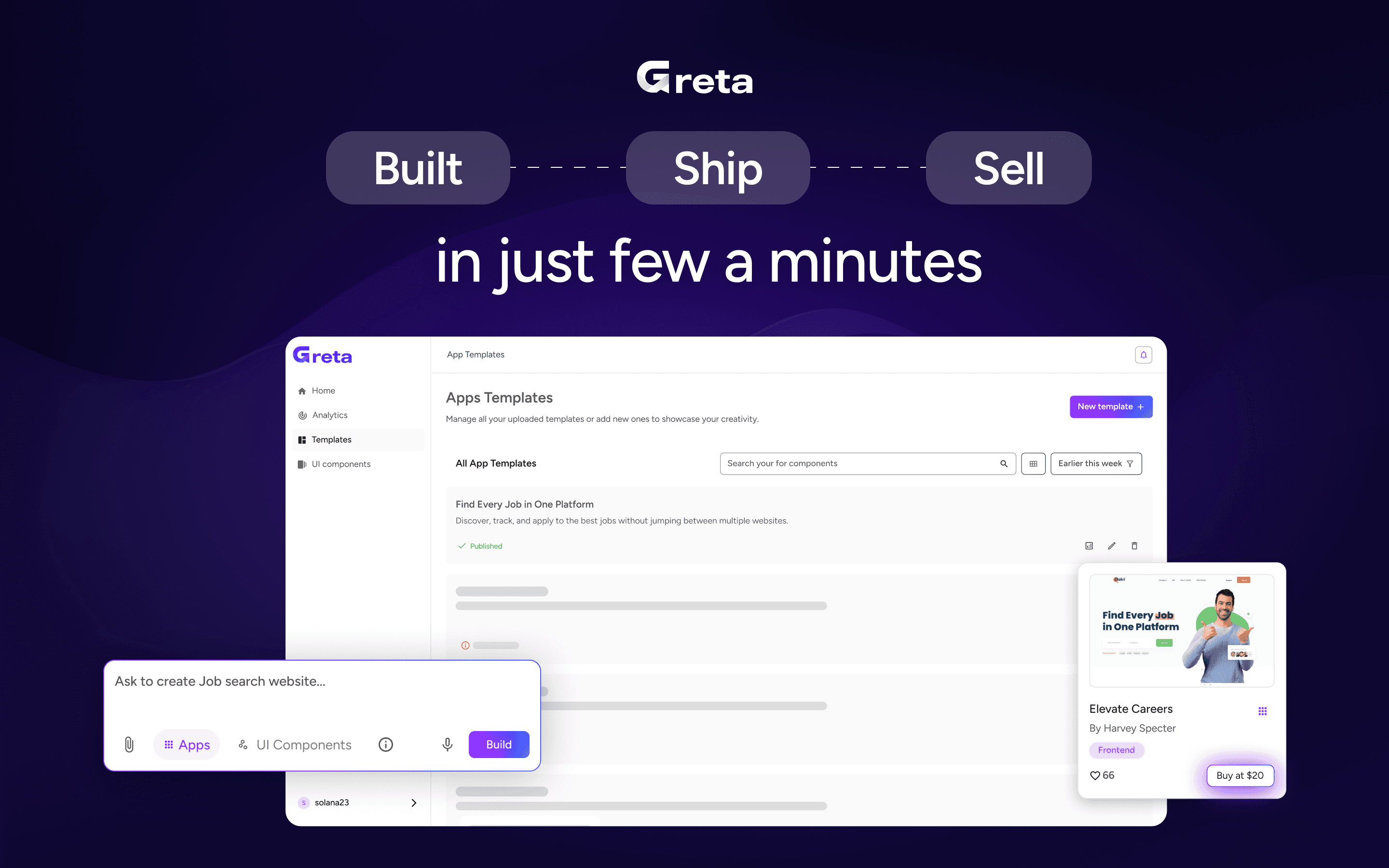 Vibe Marketplace by Greta screenshot 4