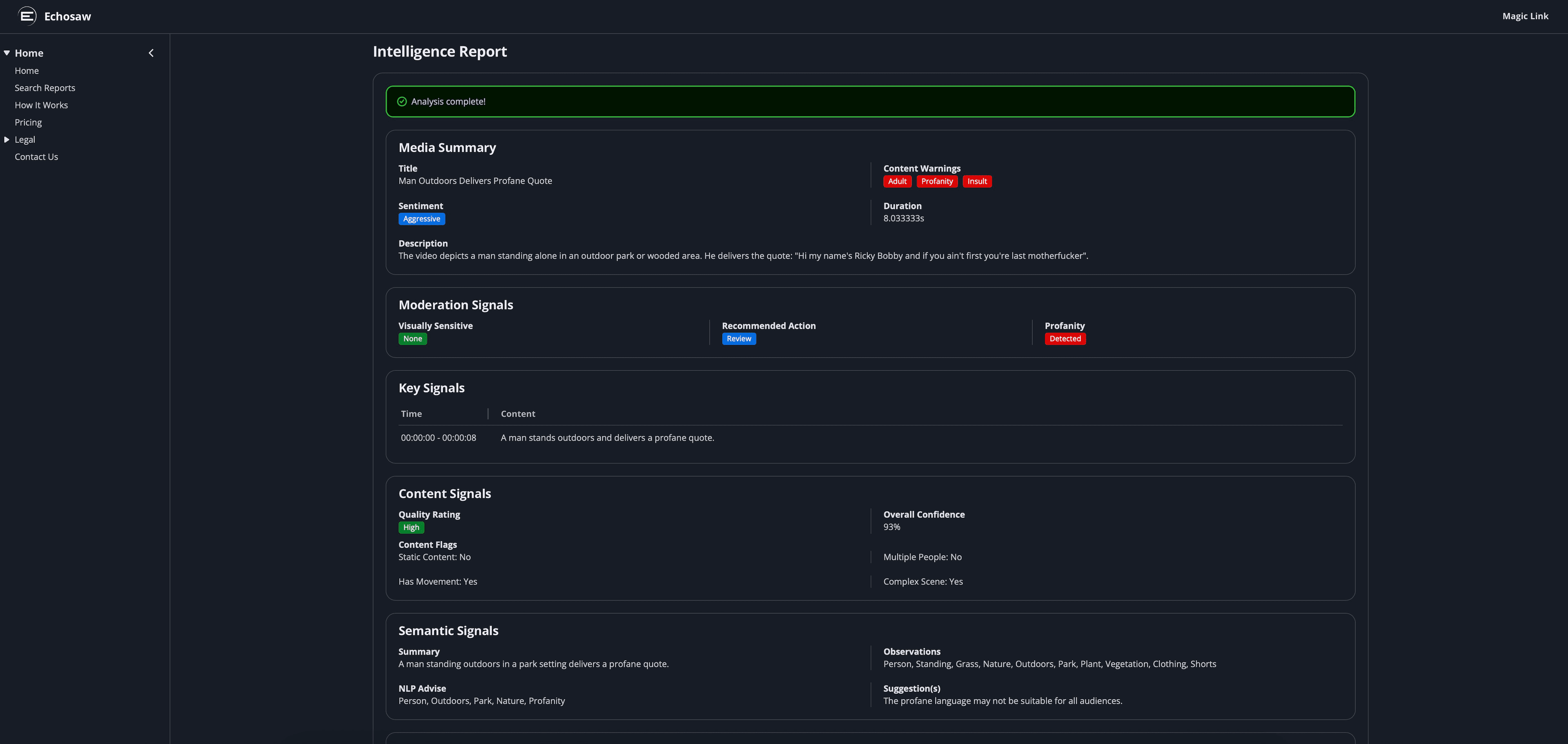 Echosaw screenshot 3