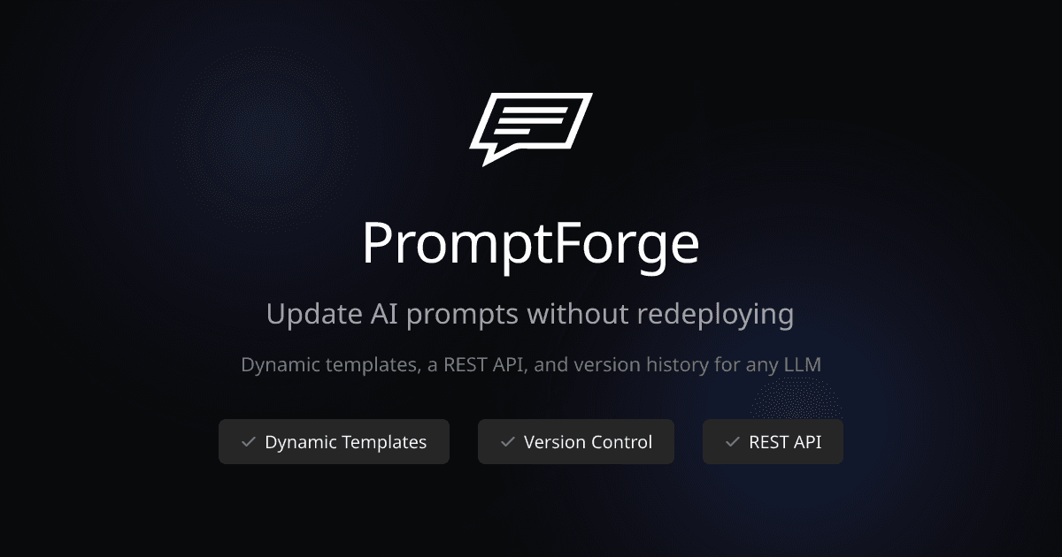 PromptForge screenshot 1