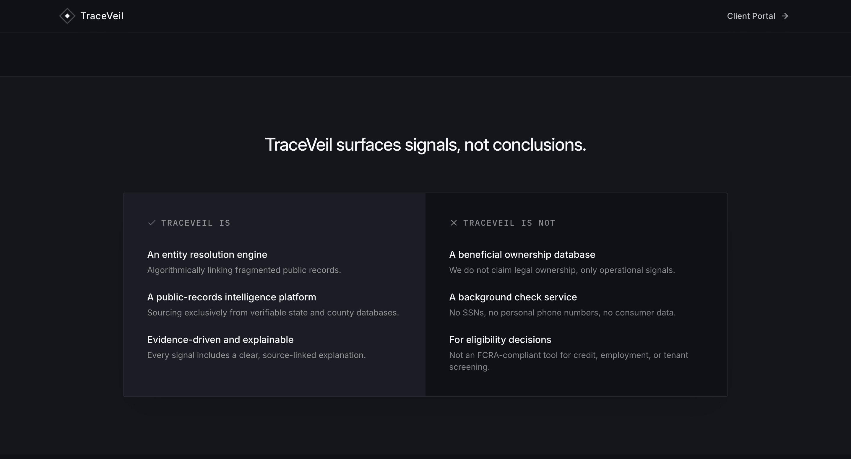 TraceVeil screenshot 3