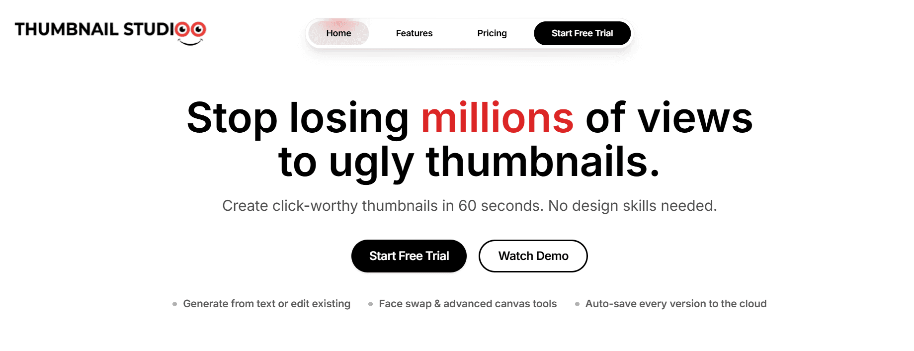 Thumbnail Studioo screenshot 1