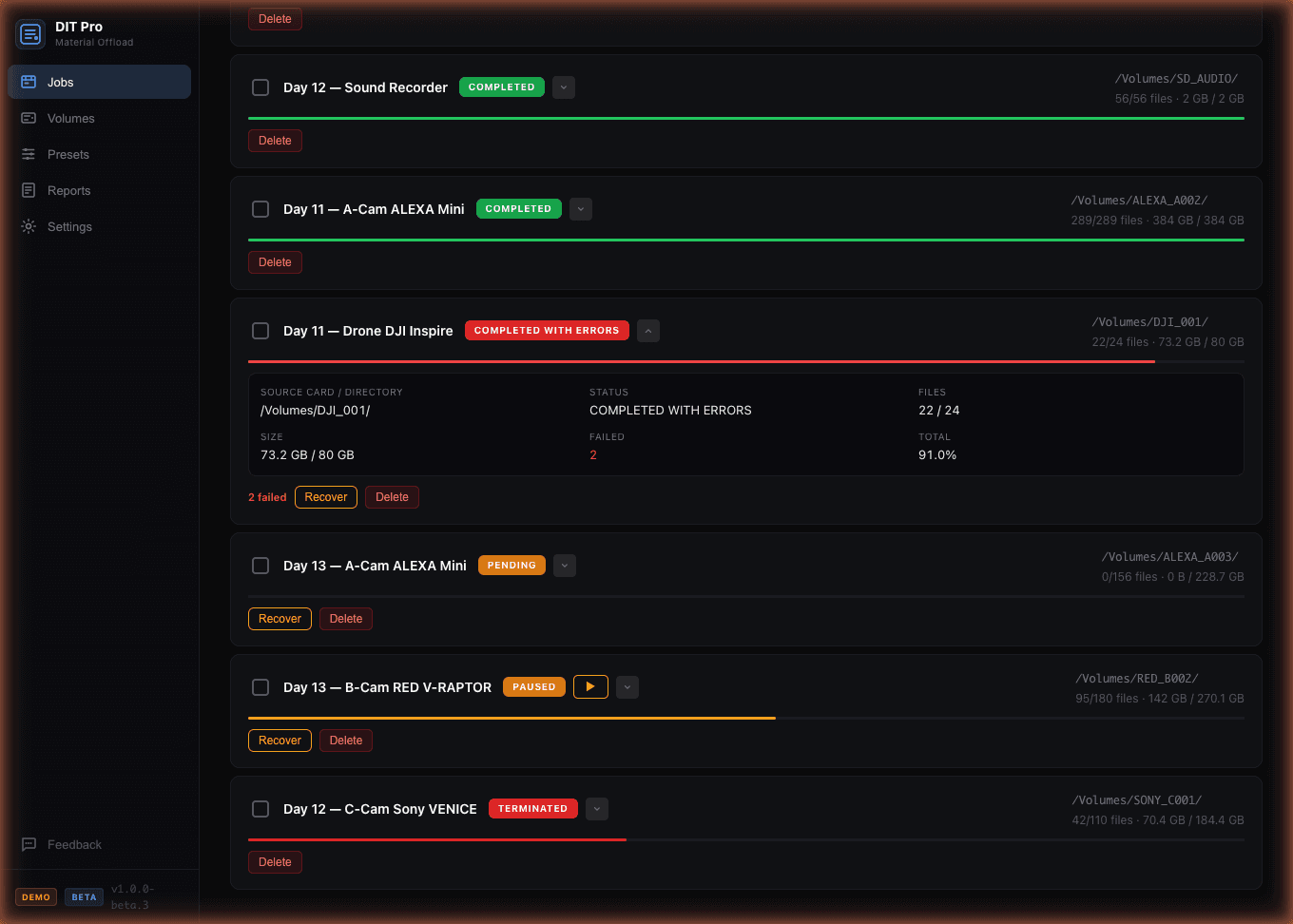 DIT Pro screenshot 1