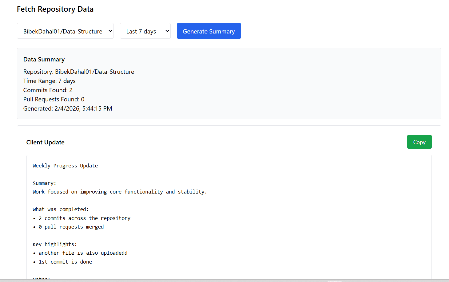 WorkPing screenshot 3