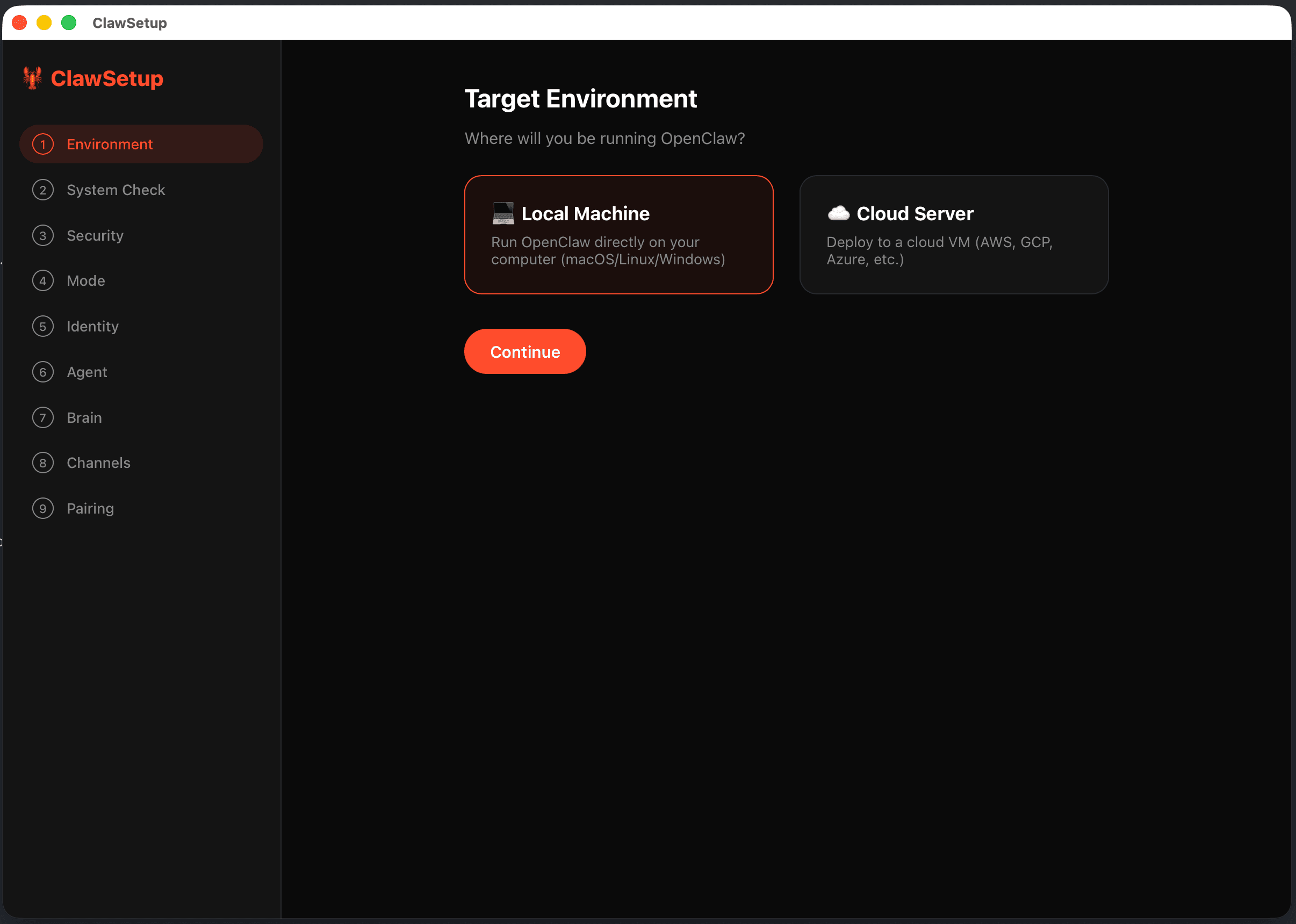 ClawSetup screenshot 3