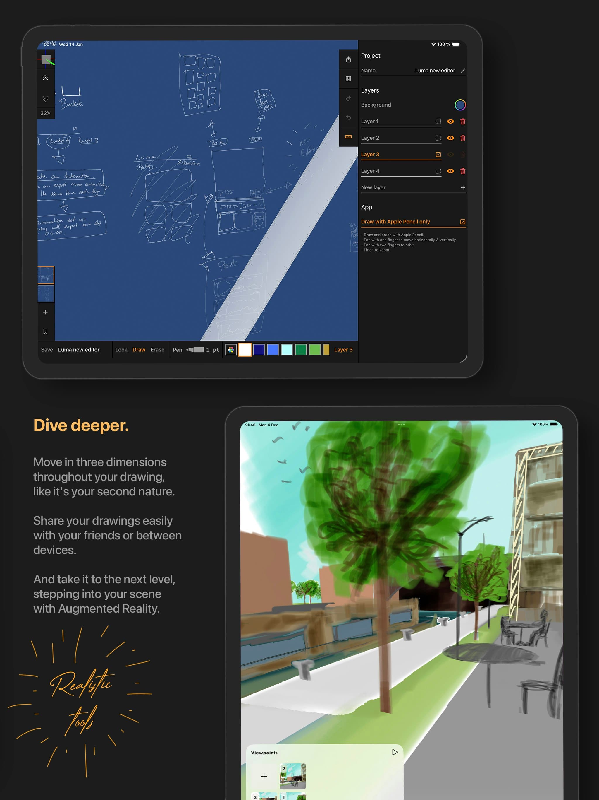 Metaspace 3D Sketchbook screenshot 3