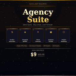 GoldFrame Agency Suite