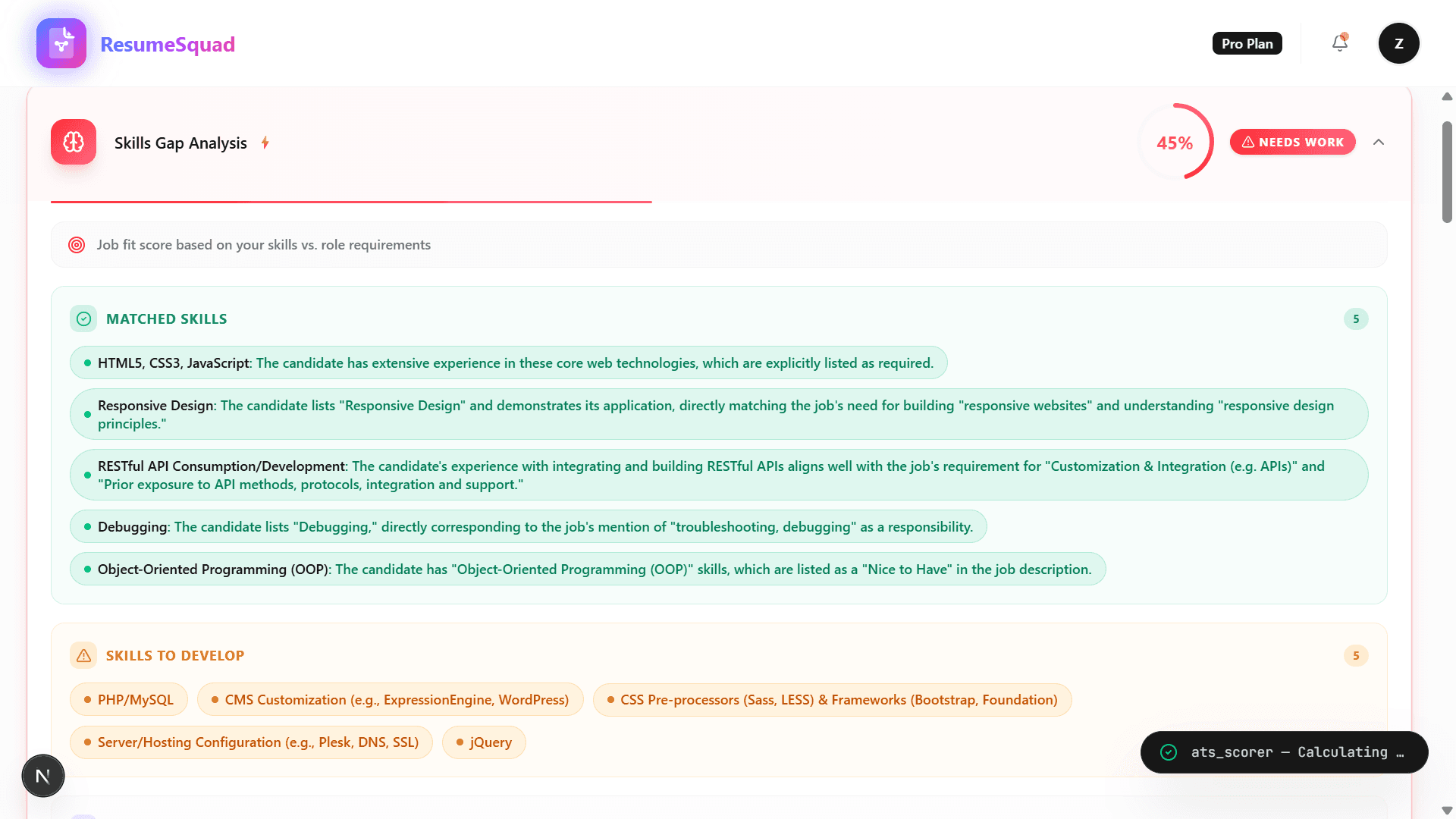 ResumeSquad screenshot 3