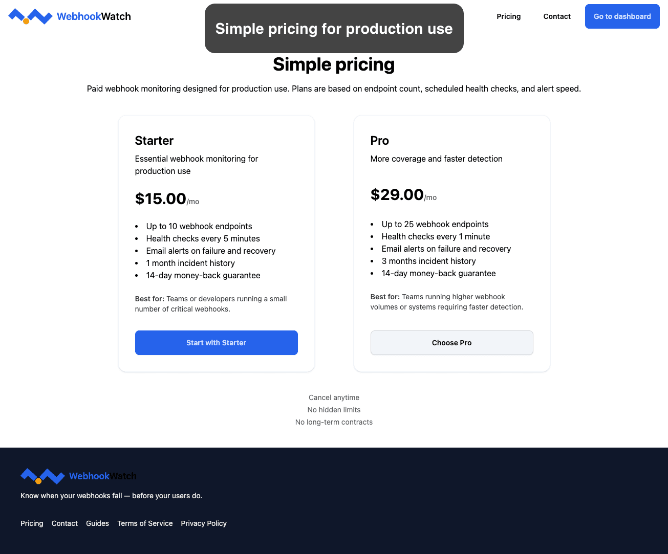 WebhookWatch screenshot 6