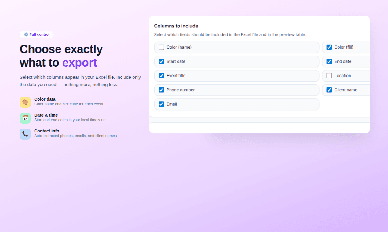Calendar Export Tool screenshot 3