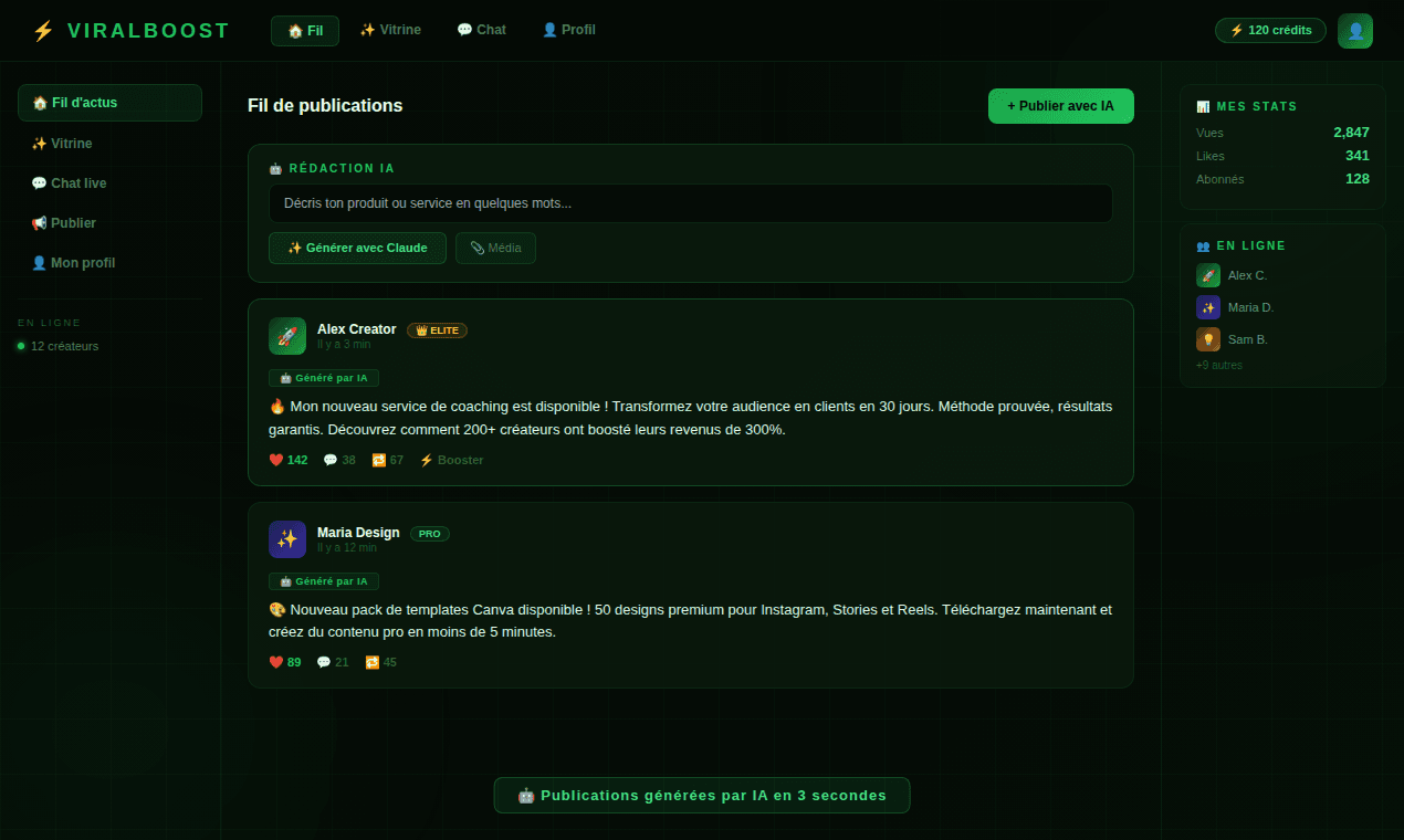 ViralBoost screenshot 1
