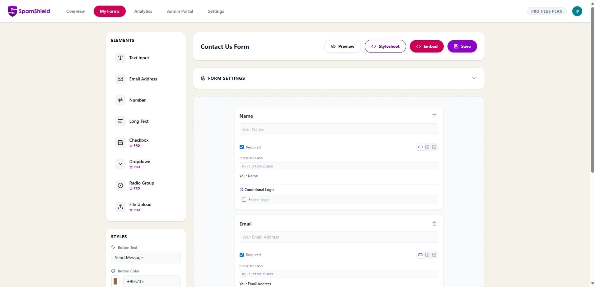 SpamShield screenshot 3