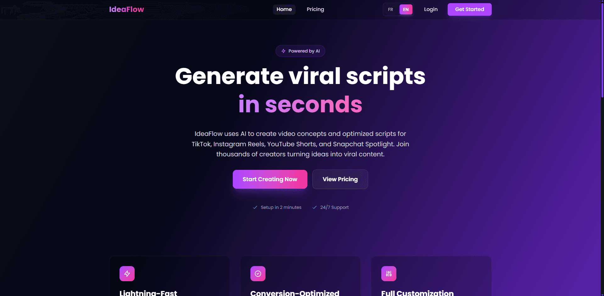 IdeaFlow screenshot 1
