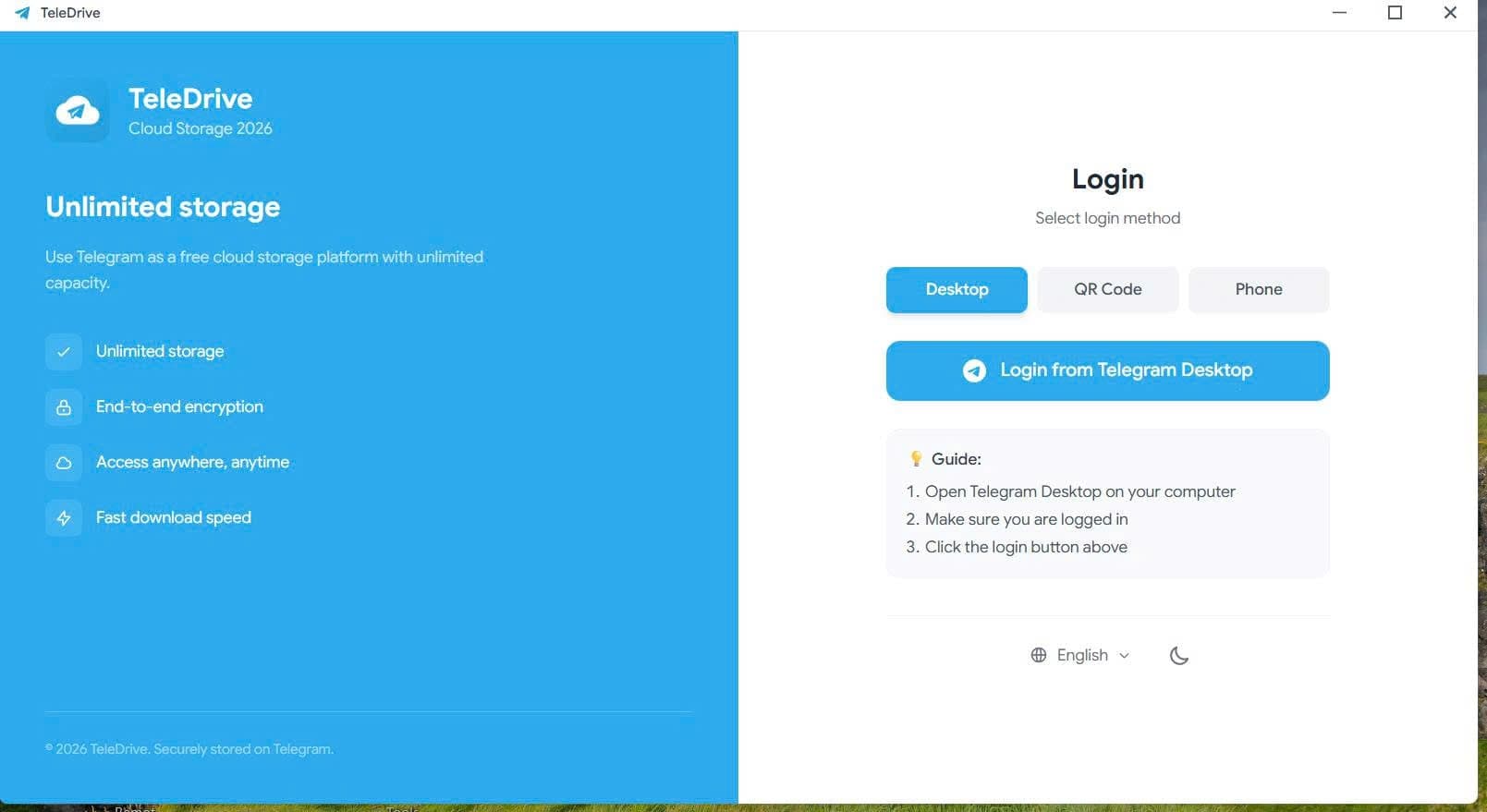 TeleDrive screenshot 3