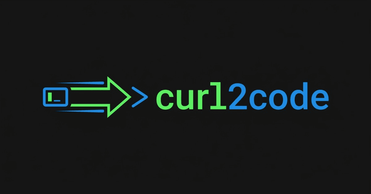 curl2code screenshot 1