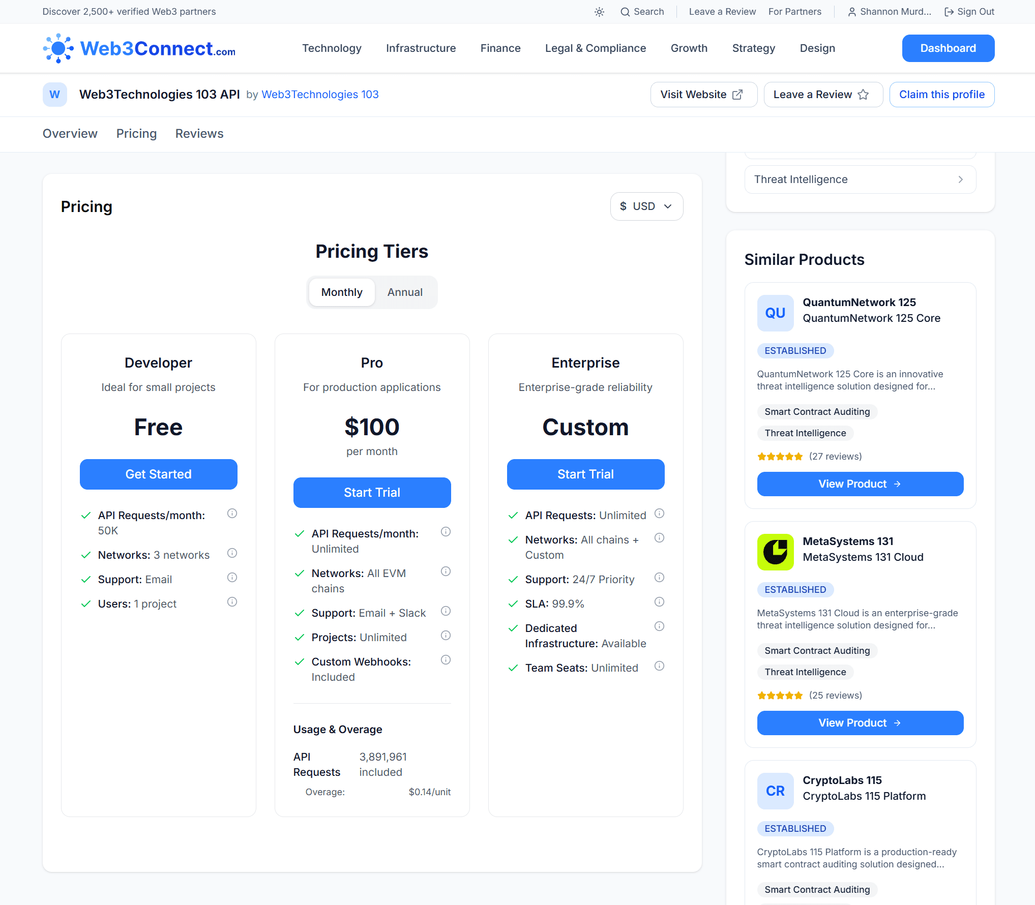 Web3Connect.com screenshot 4