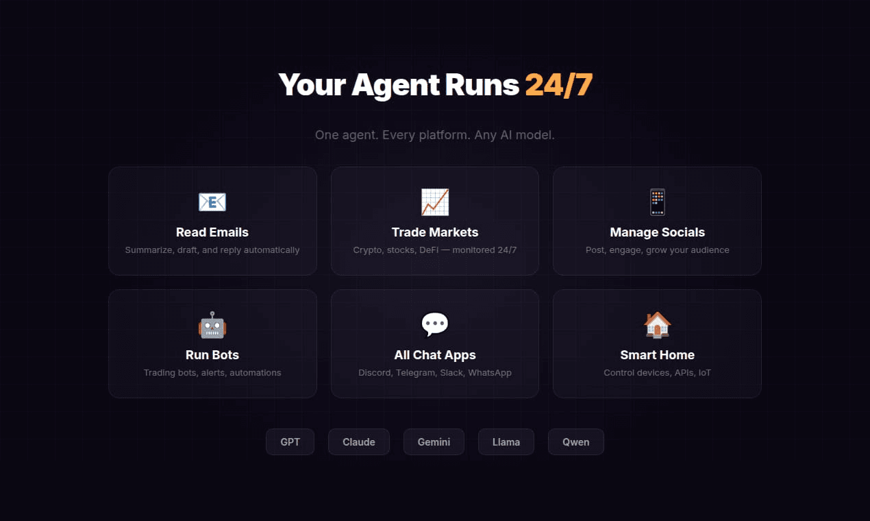 UniClaw screenshot 2