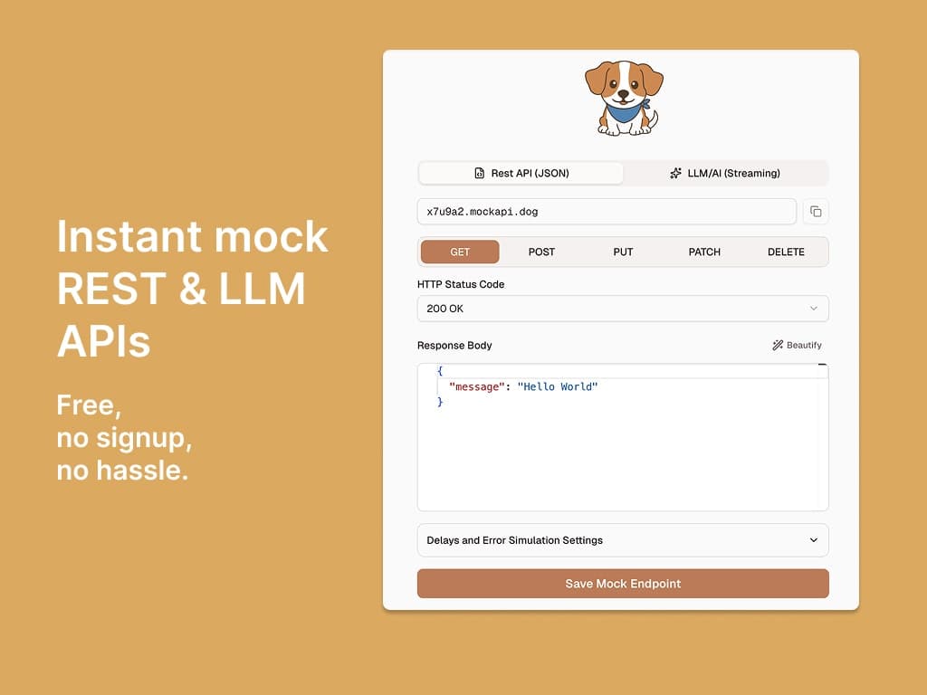 MockAPI Dog screenshot 1