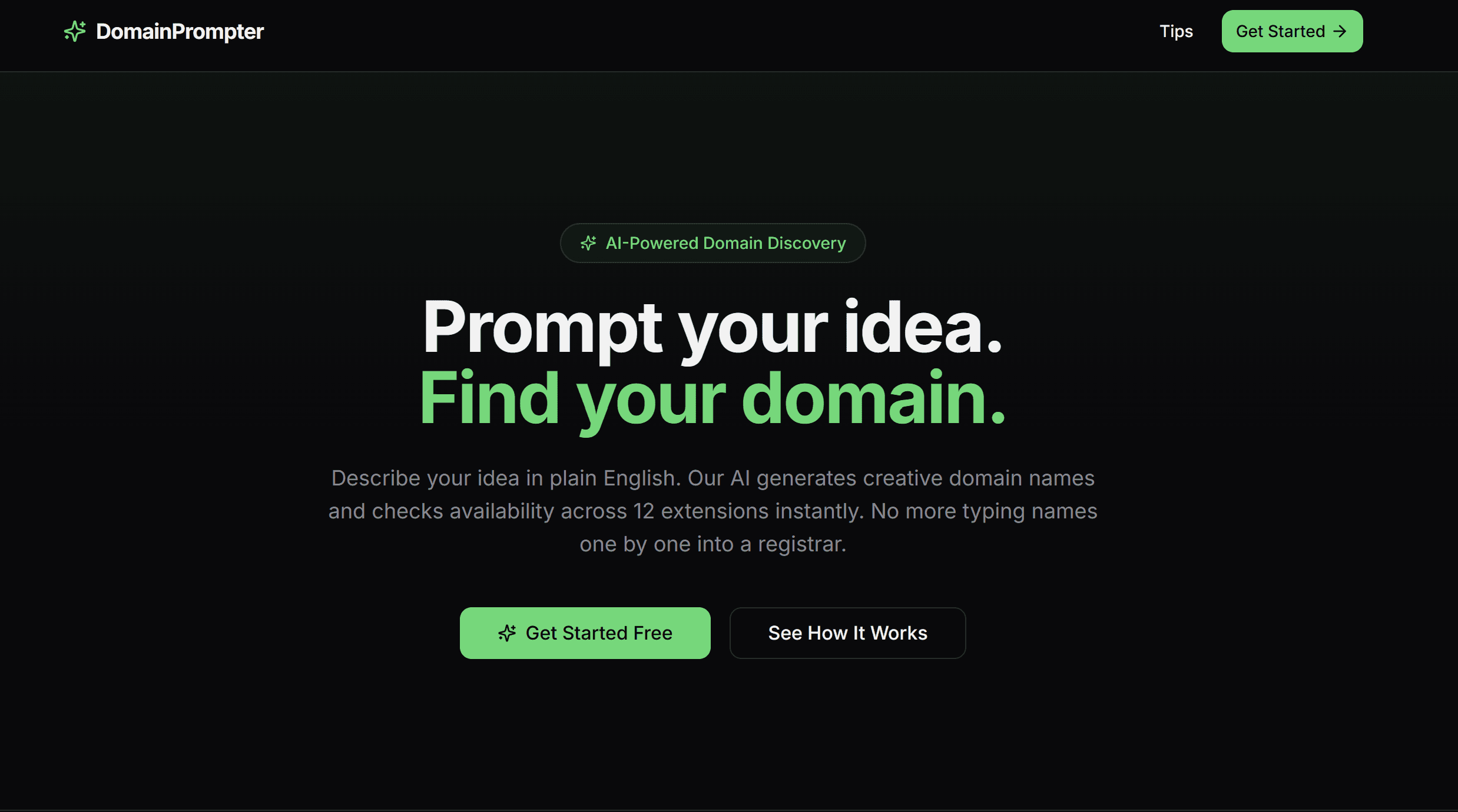 DomainPrompter screenshot 1