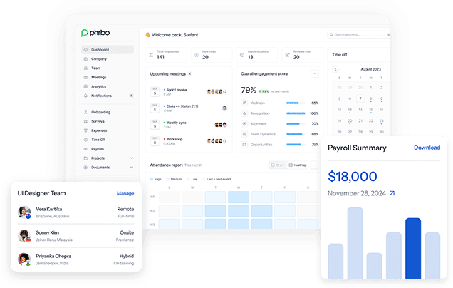 PEO HR Software screenshot 1