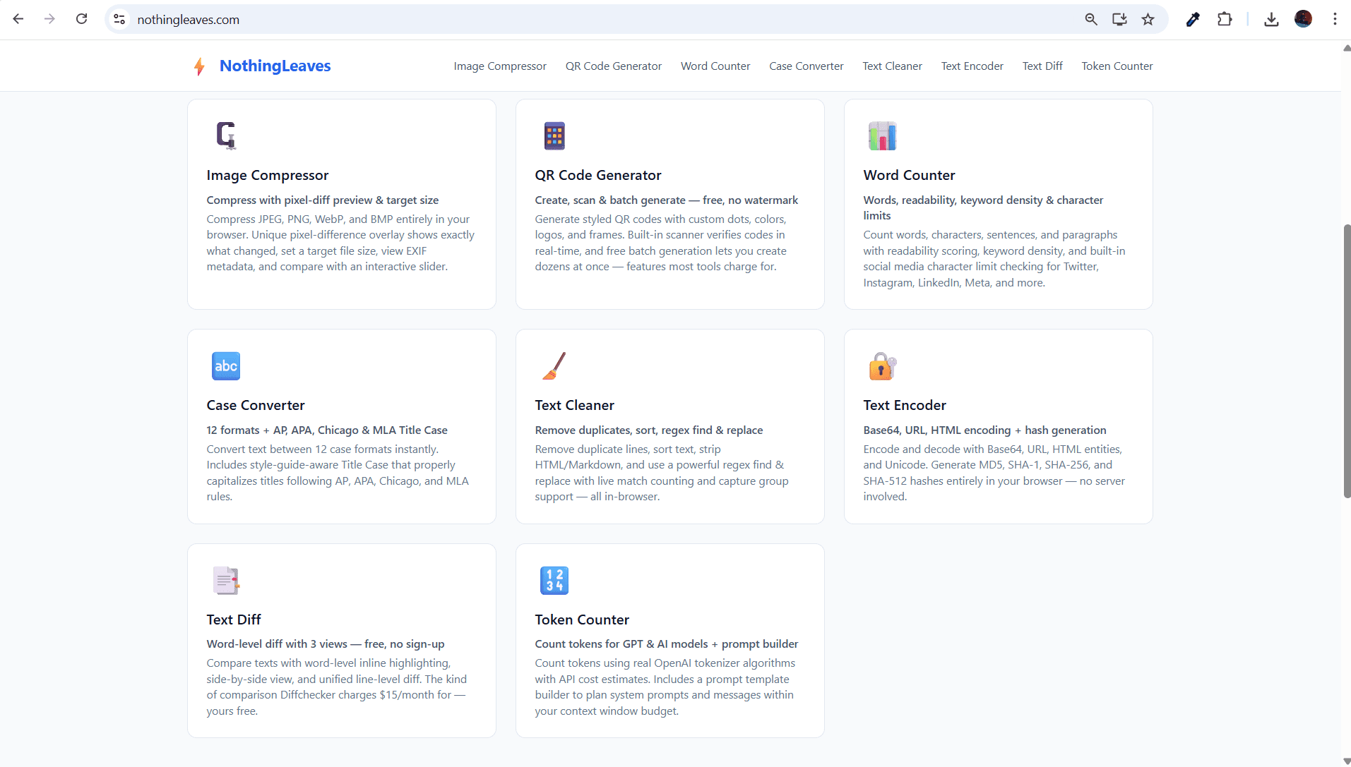 NothingLeaves screenshot 6