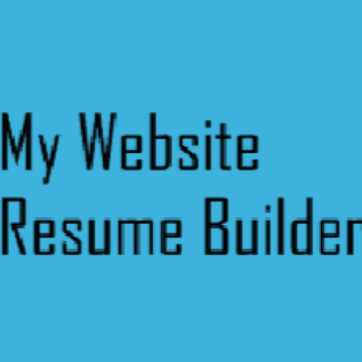 My Website Resume Builder screenshot 1
