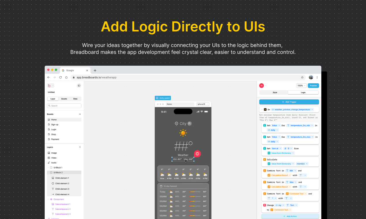 Breadboard screenshot 3