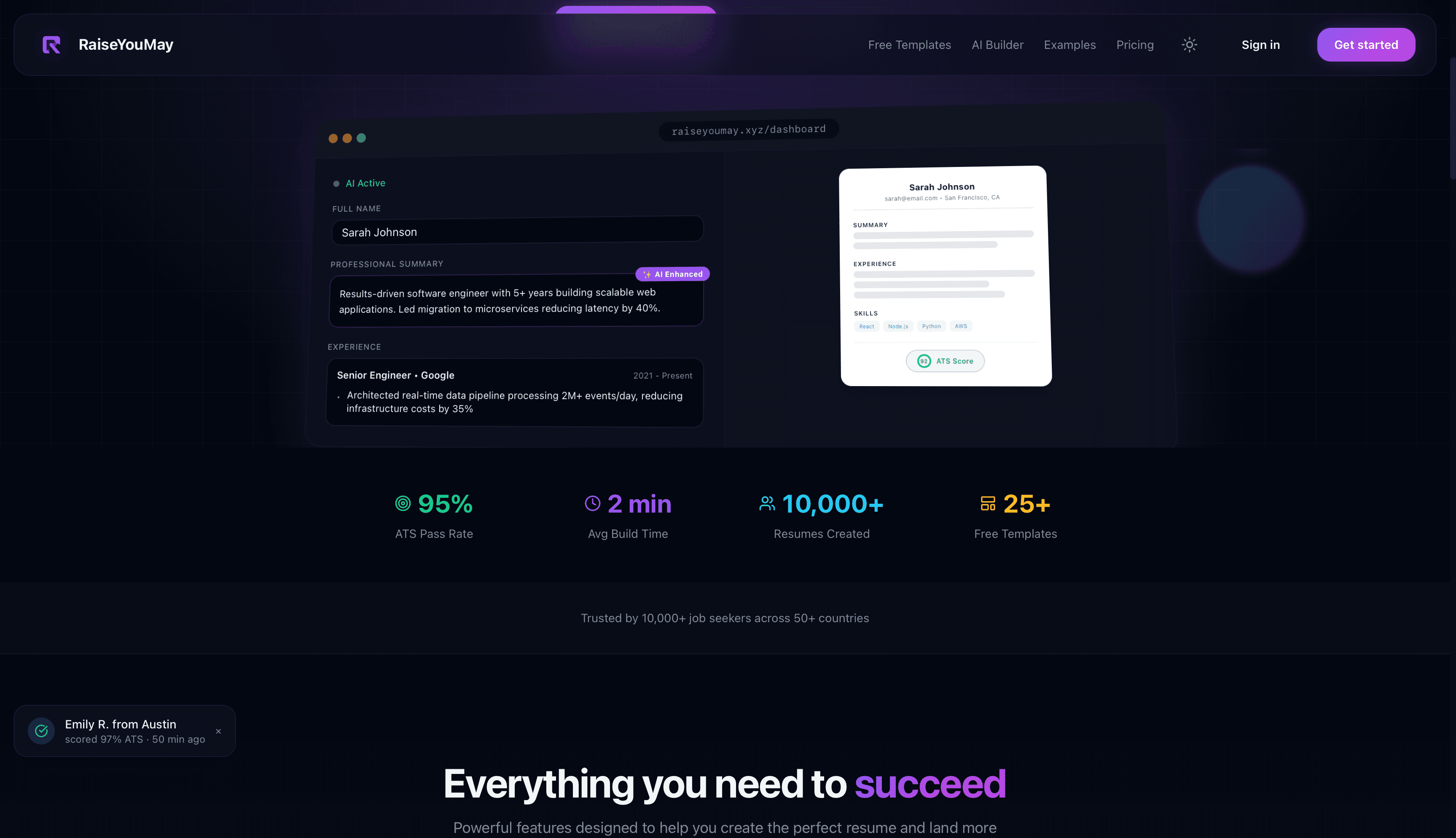 RaiseYouMay screenshot 2