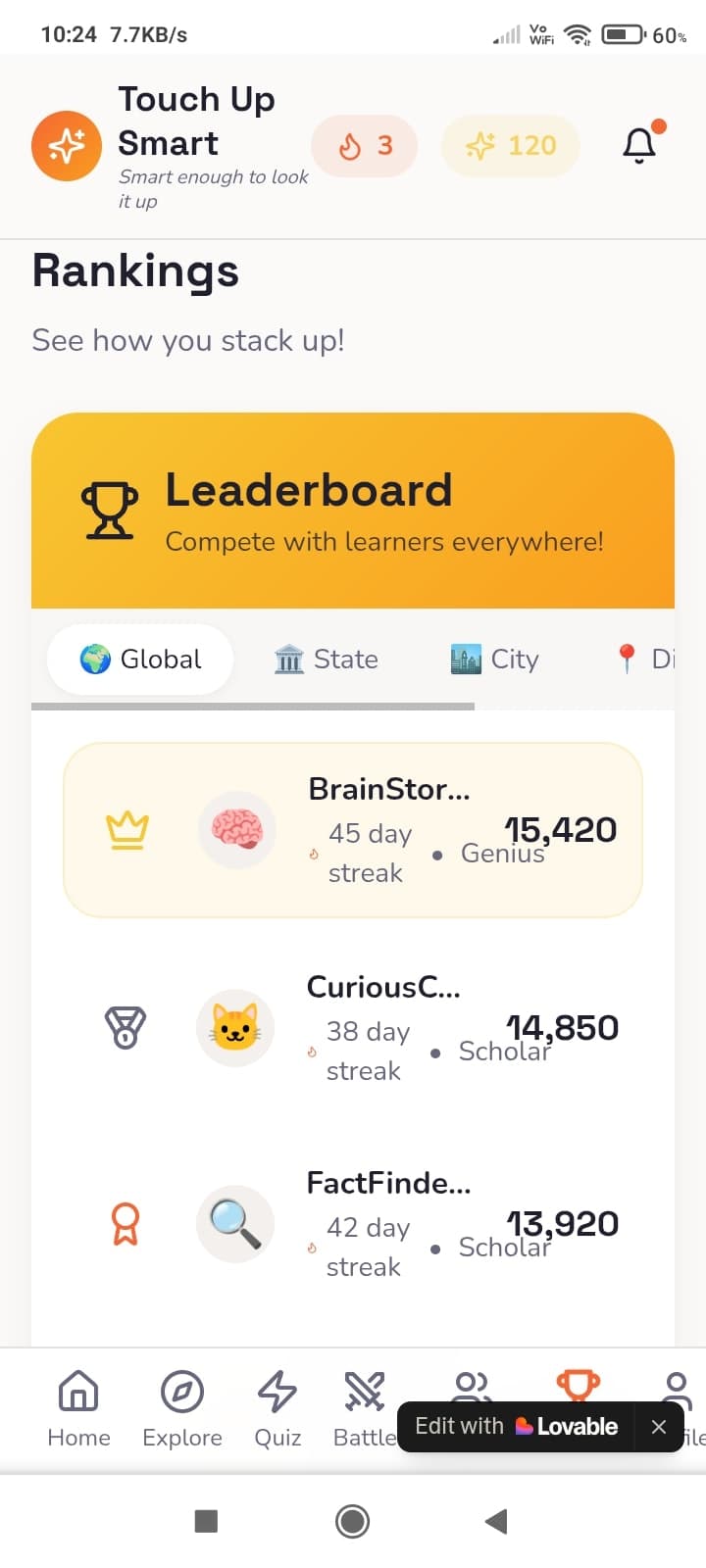 Touch Up Smart screenshot 1
